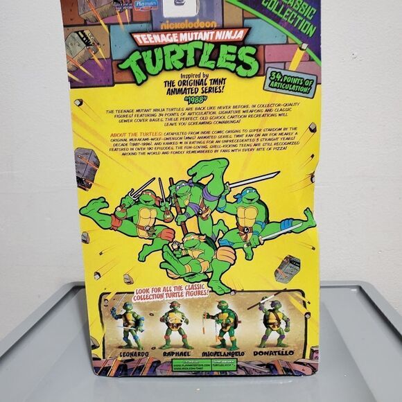 Classic Teenage Mutant Ninja Turtles Michelangelo Playmate Collection Figure - Picture 3 of 9